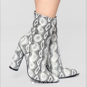 Snakeskin Boots